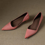 Belvenza | Décolleté Kitten Heel in Pelle Sintetica