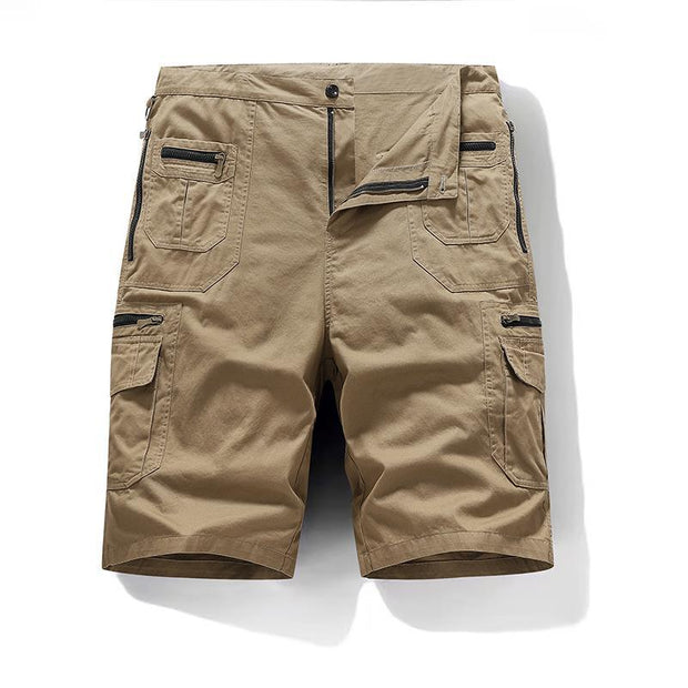 Belvenza | Pantaloni Cargo Eleganti in Cotone Verde