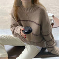 Belvenza | Maglione Elegante in Cashmere Grigio