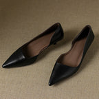 Belvenza | Décolleté Kitten Heel in Pelle Sintetica
