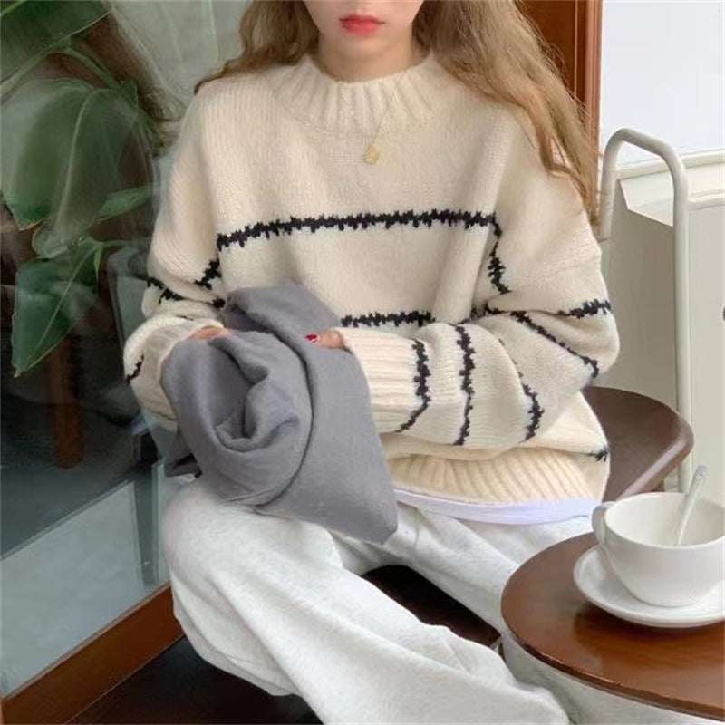 Belvenza | Maglione Elegante in Cashmere Grigio