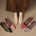 Belvenza | Décolleté Kitten Heel in Pelle Sintetica