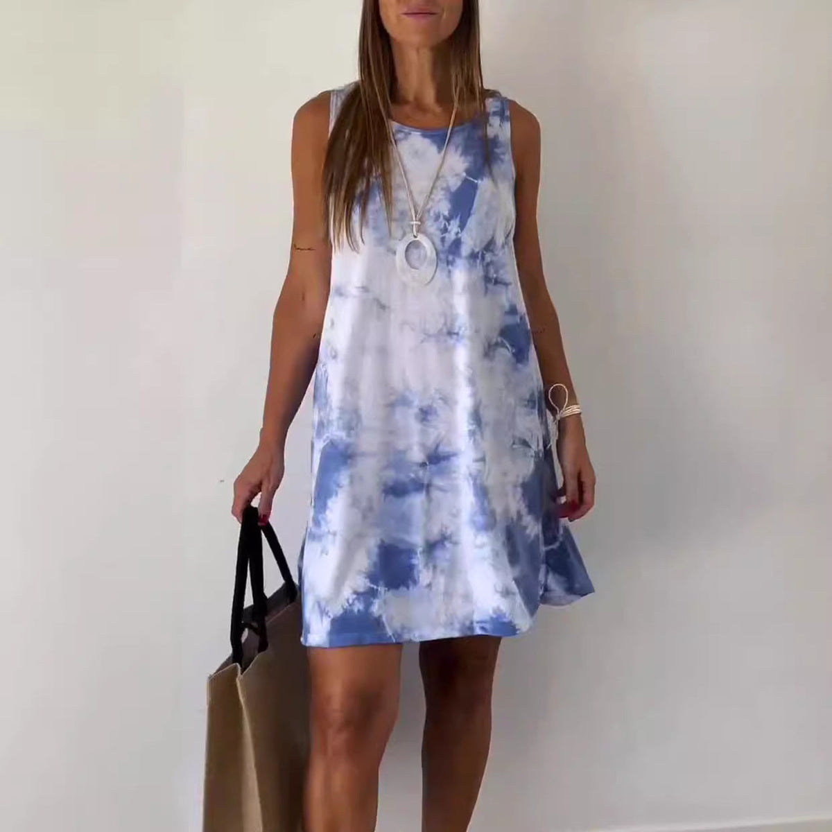 Belvenza | Vestito Gradient in Stile Tie Dye