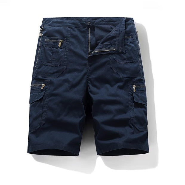 Belvenza | Pantaloni Cargo Eleganti in Cotone Verde