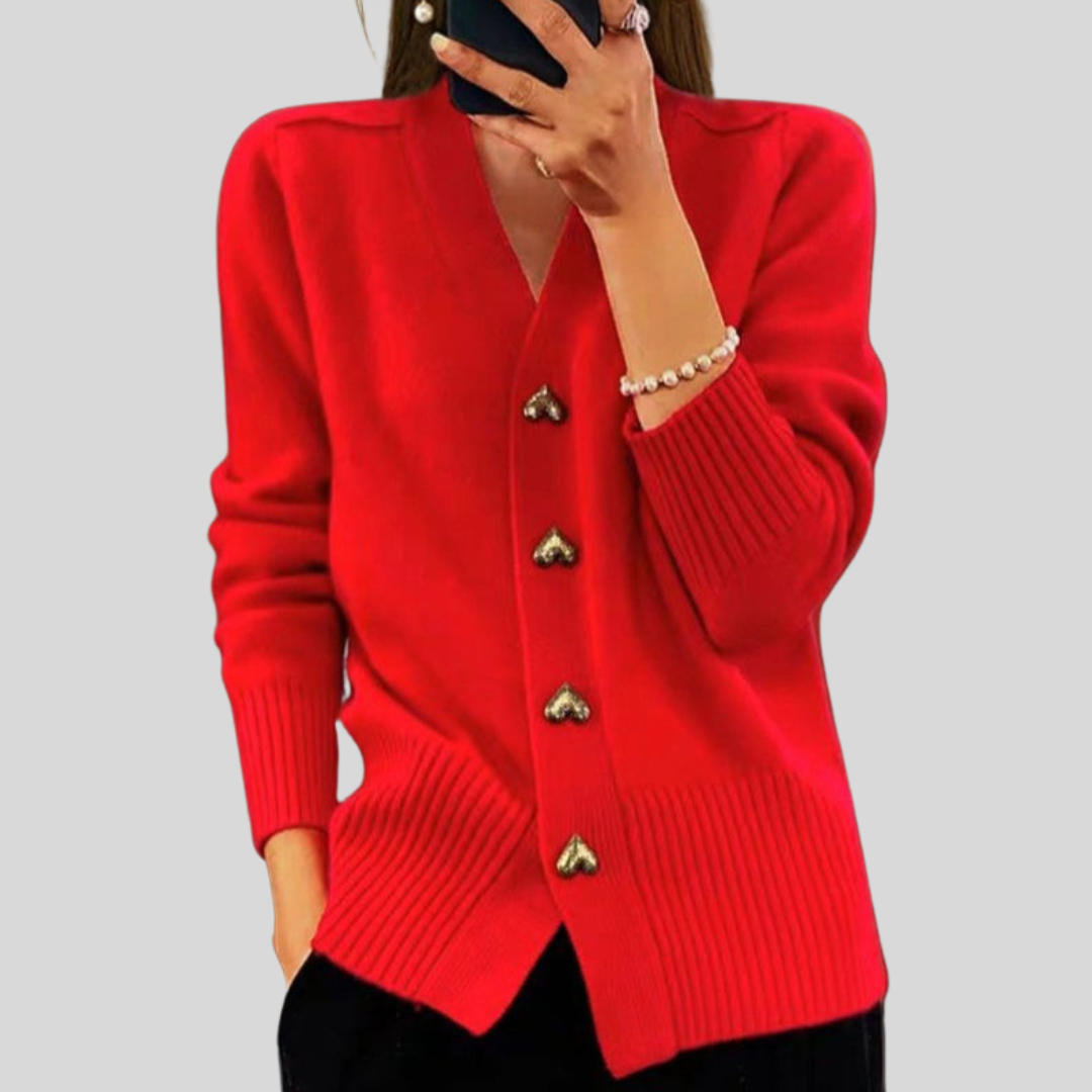 Belvenza | Cardigan Elegante in Maglia Morbida