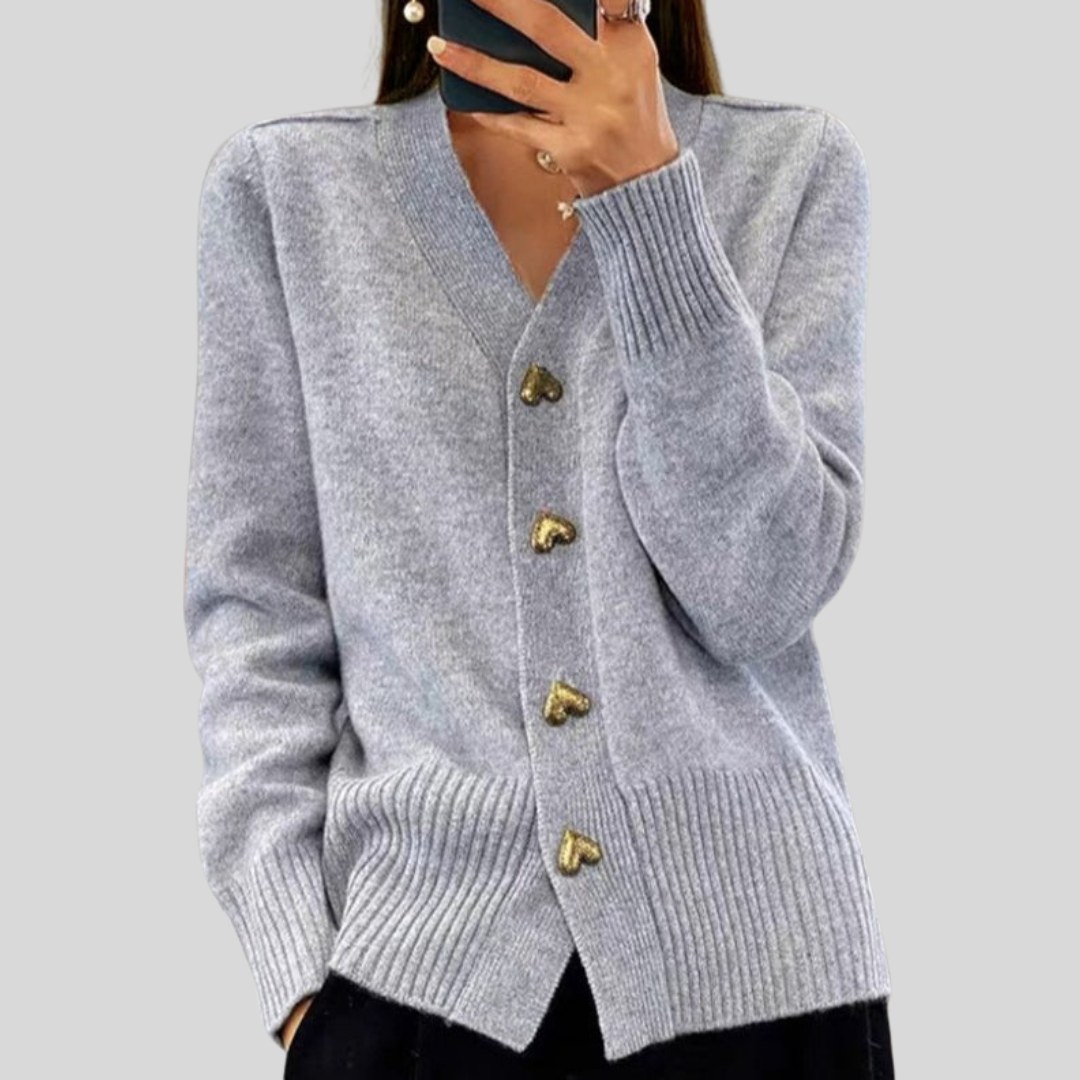 Belvenza | Cardigan Elegante in Maglia Morbida