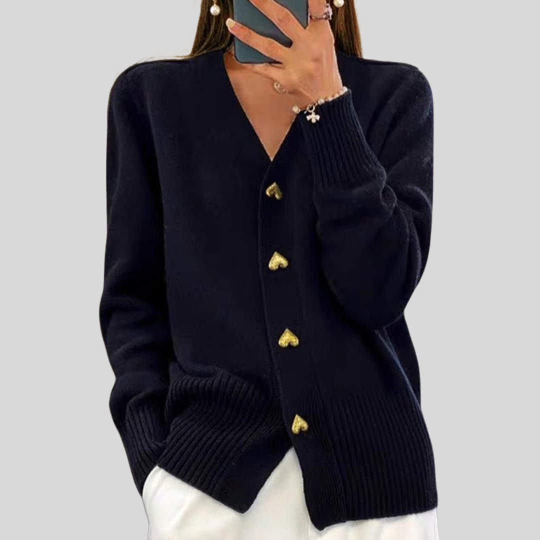 Belvenza | Cardigan Elegante in Maglia Morbida