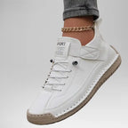Belvenza | Sneakers di Supporto Comfort in Tessuto Grigio