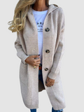 Belvenza | Cardigan in Maglia Confortevole Color Neutro