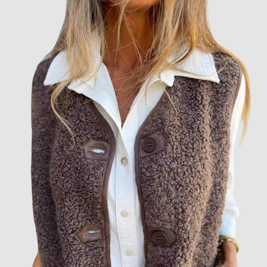 Belvenza | Gilet Primaverile Elegante con Bottoni