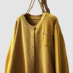 Belvenza | Cardigan Accogliente in Maglia Grigia