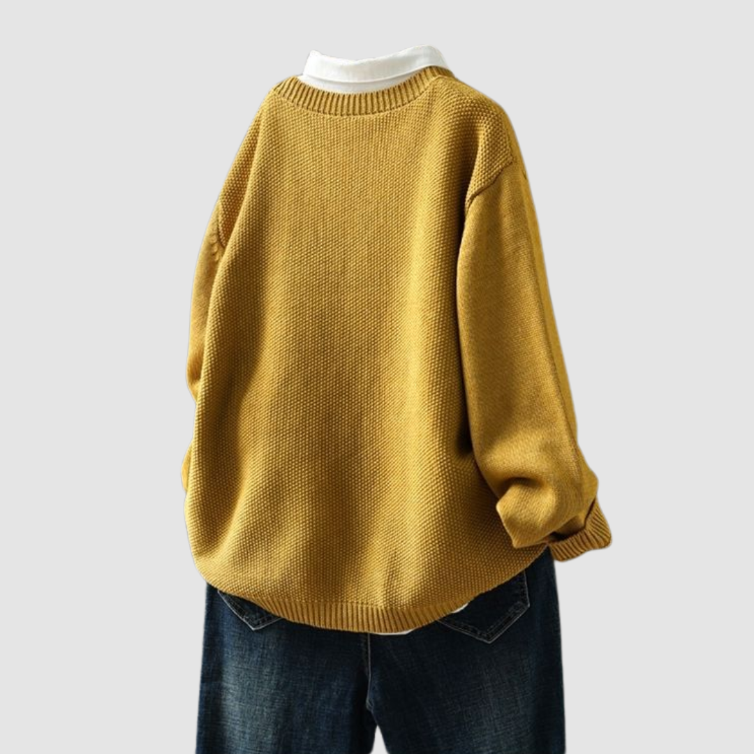 Belvenza | Cardigan Accogliente in Maglia Grigia
