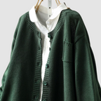 Belvenza | Cardigan Accogliente in Maglia Grigia