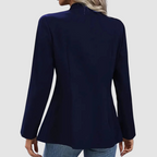Belvenza | Blazer Elegante in Tessuto Nero