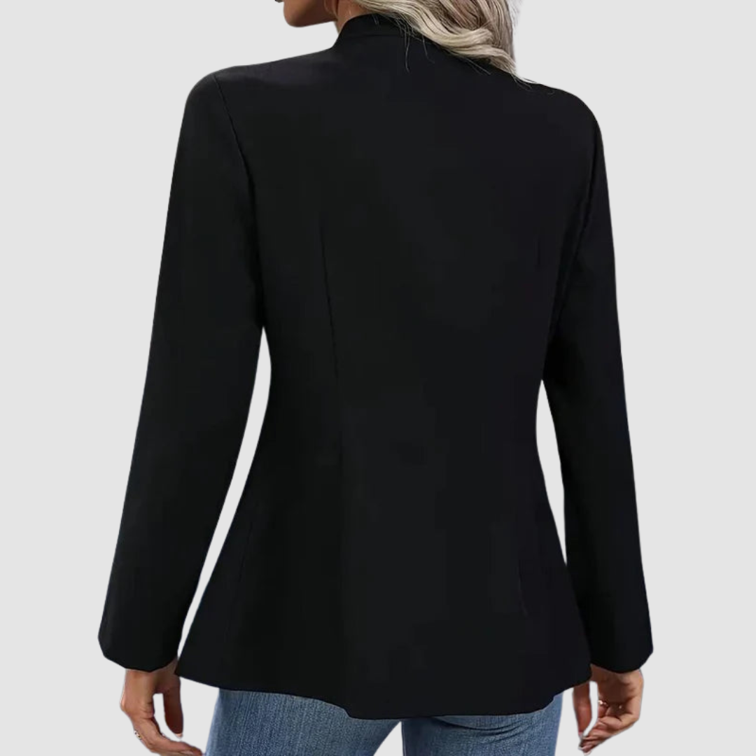 Belvenza | Blazer Elegante in Tessuto Nero