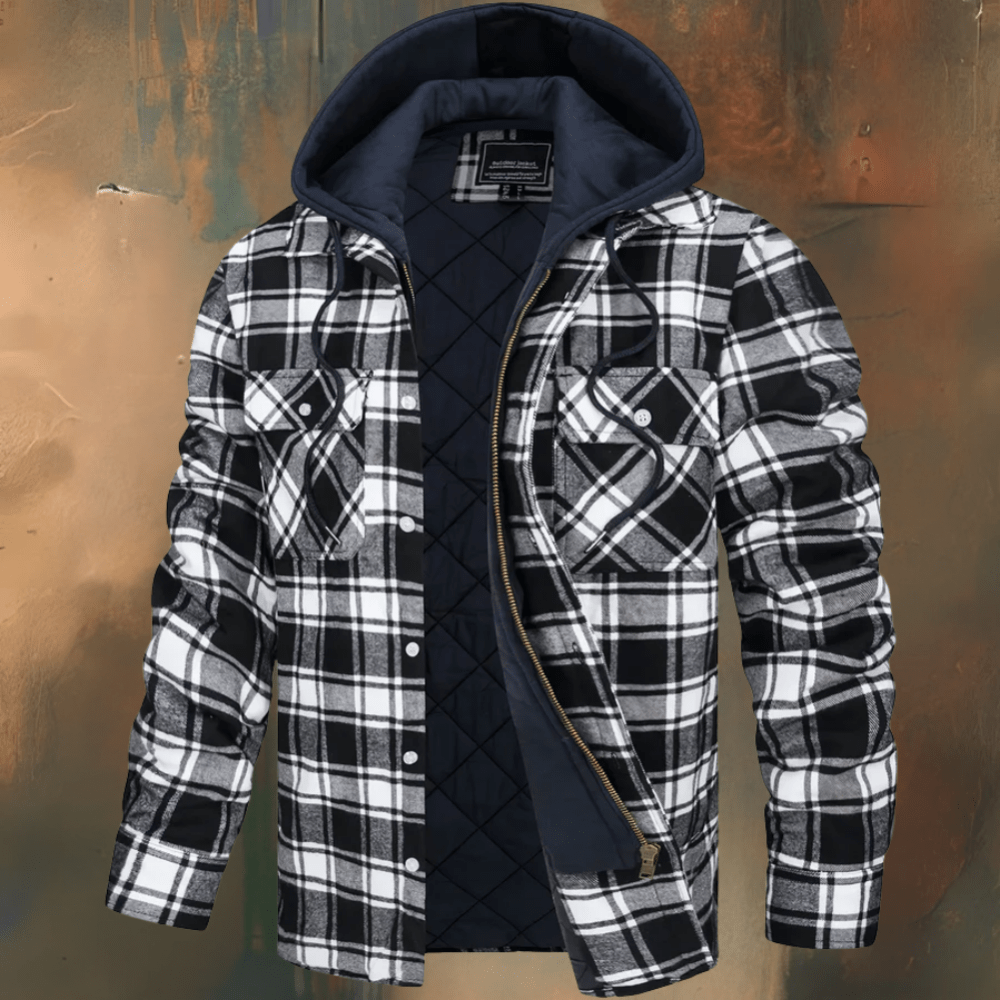 Belvenza | Giacca Elegante in Tessuto Blu