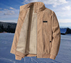 Belvenza | Giacca in Corduroy Verde per Uomo