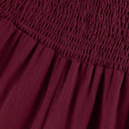 Belvenza | Pantaloni Leggeri in Cotone e Lino Beige