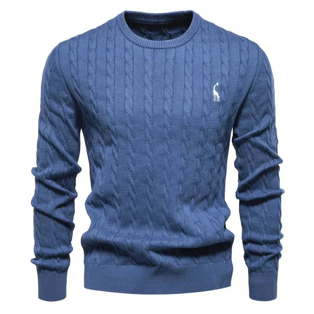 Belvenza | Maglione Moderno in Maglia per Uomo