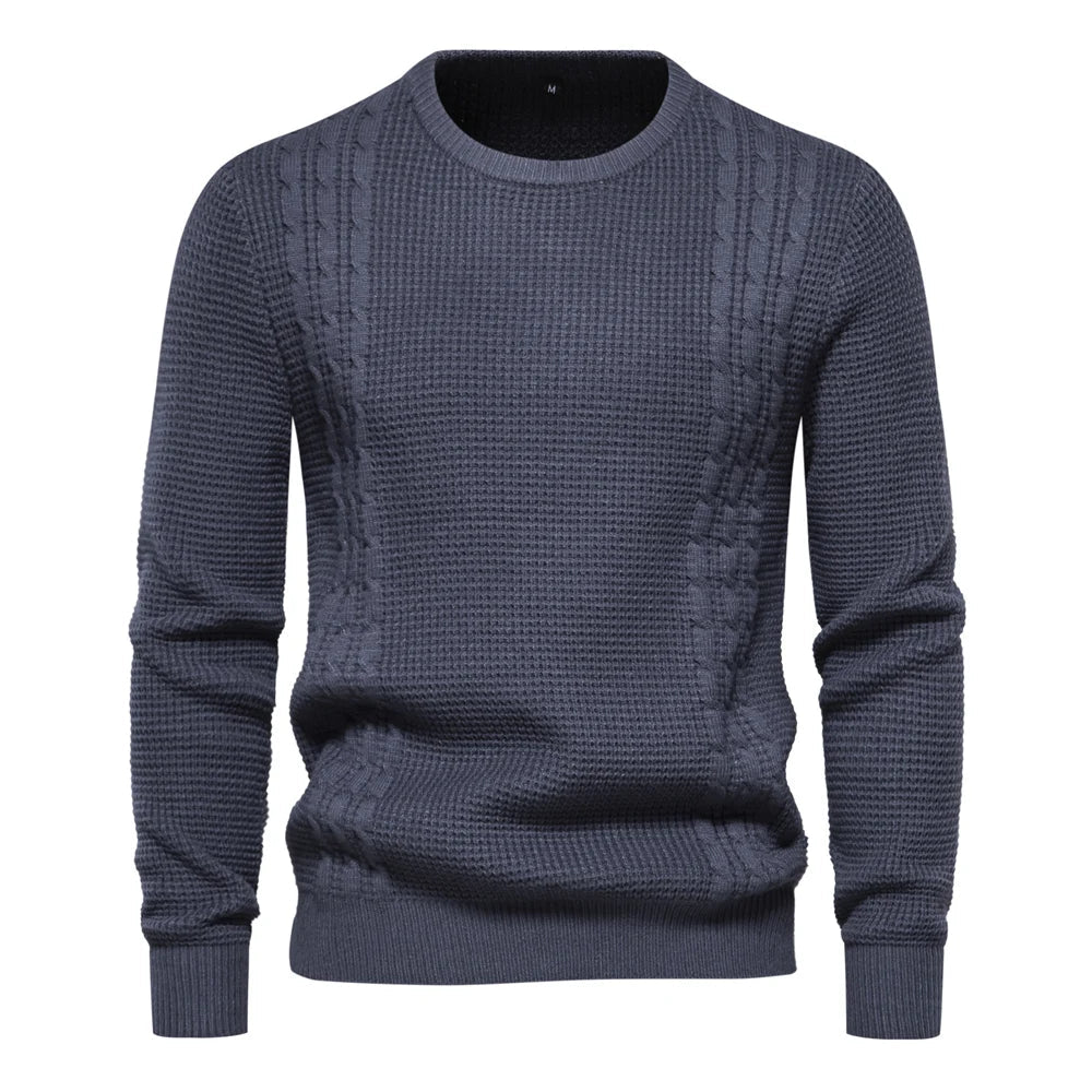Belvenza | Maglione Casual in Lana Calda da Uomo