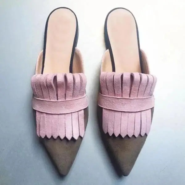 Belvenza | Scarpe con Tacco Aperto Nere