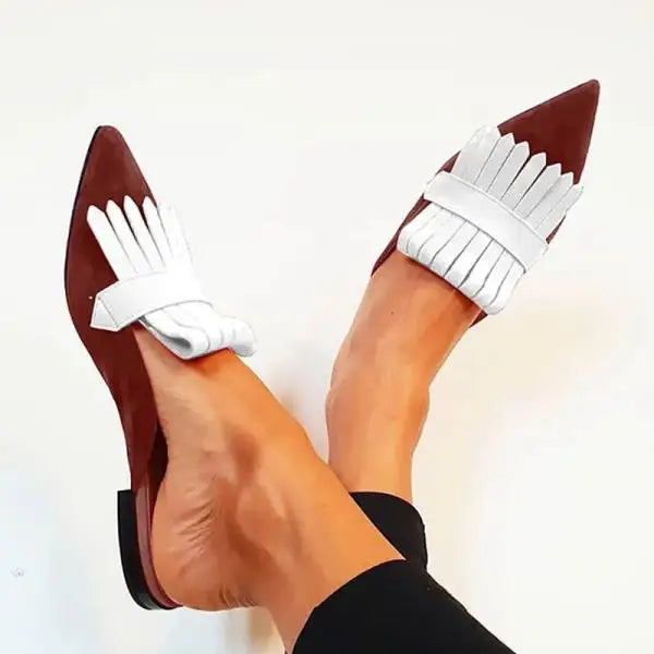 Belvenza | Scarpe con Tacco Aperto Nere