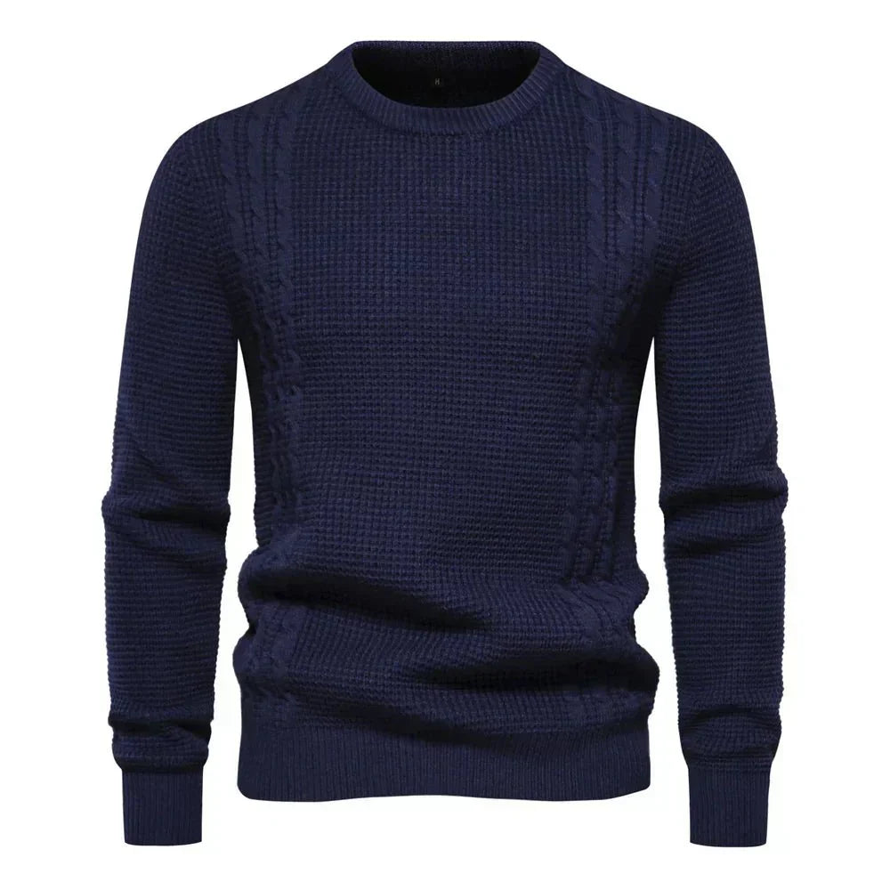 Belvenza | Maglione Casual in Lana Calda da Uomo