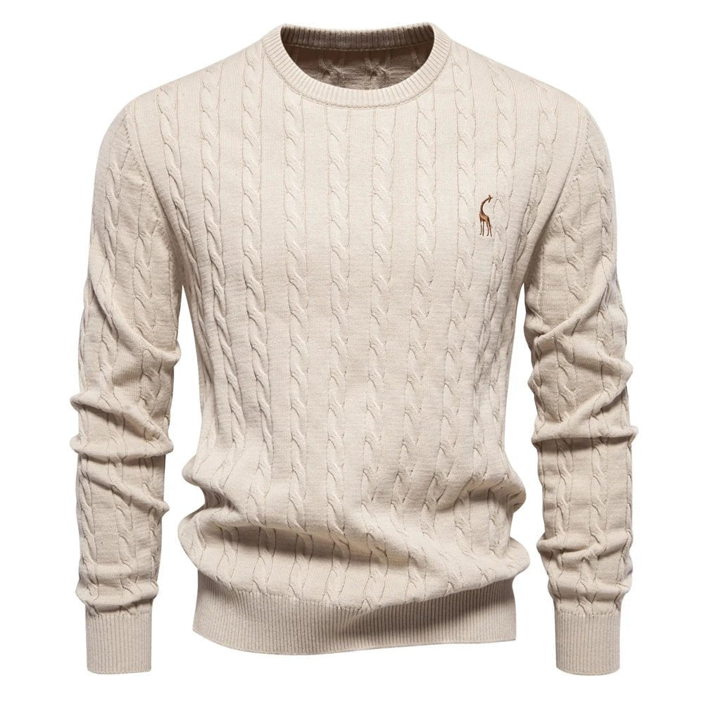 Belvenza | Maglione Moderno in Maglia per Uomo