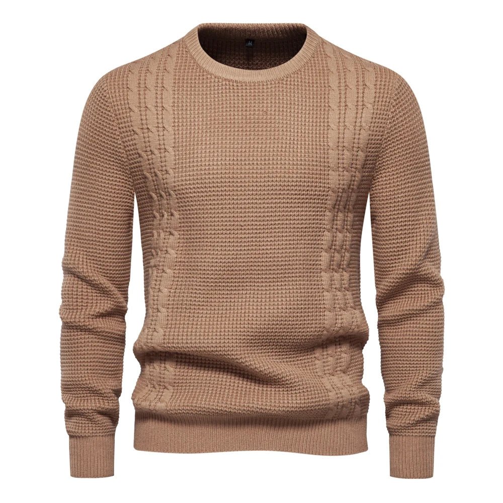 Belvenza | Maglione Casual in Lana Calda da Uomo