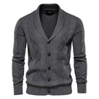 Belvenza | Cardigan da Uomo in Maglia con Bottoni