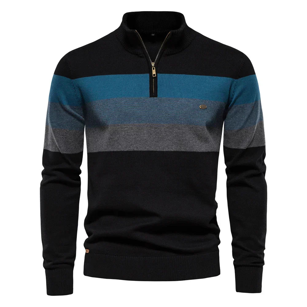 Belvenza | Pullover Elegante con Colletto Alto