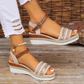 Belvenza | Sandali Casual Beige Carminae