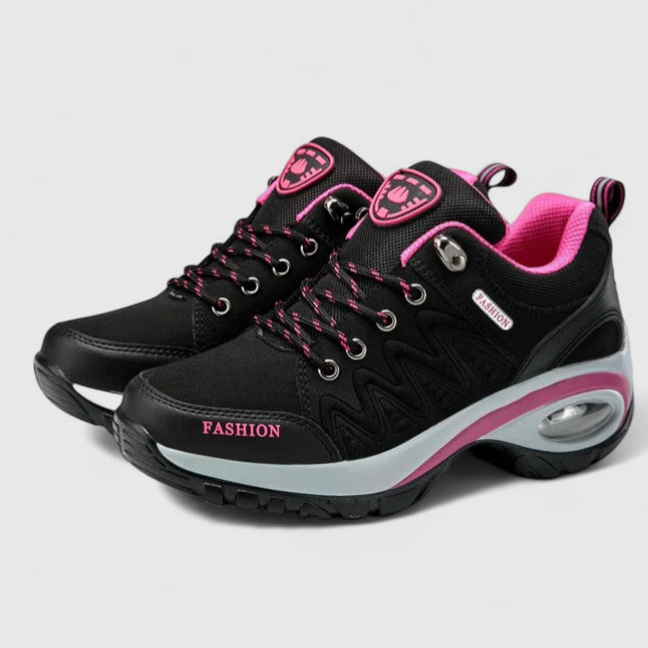 Belvenza | Sneakers Comode in Tessuto Grigio