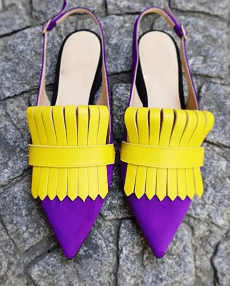 Belvenza | Scarpe con Tacco Aperto Nere