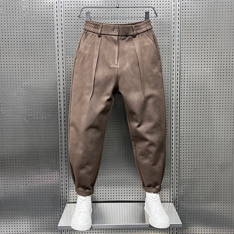 Belvenza | Pantaloni Eleganti in Tessuto Nero