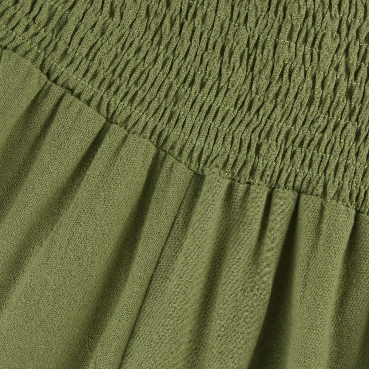 Belvenza | Pantaloni Leggeri in Cotone e Lino Beige