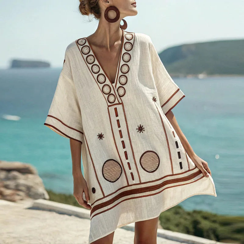 Belvenza | Abito da Spiaggia Elegante in Tessuto Confortevole