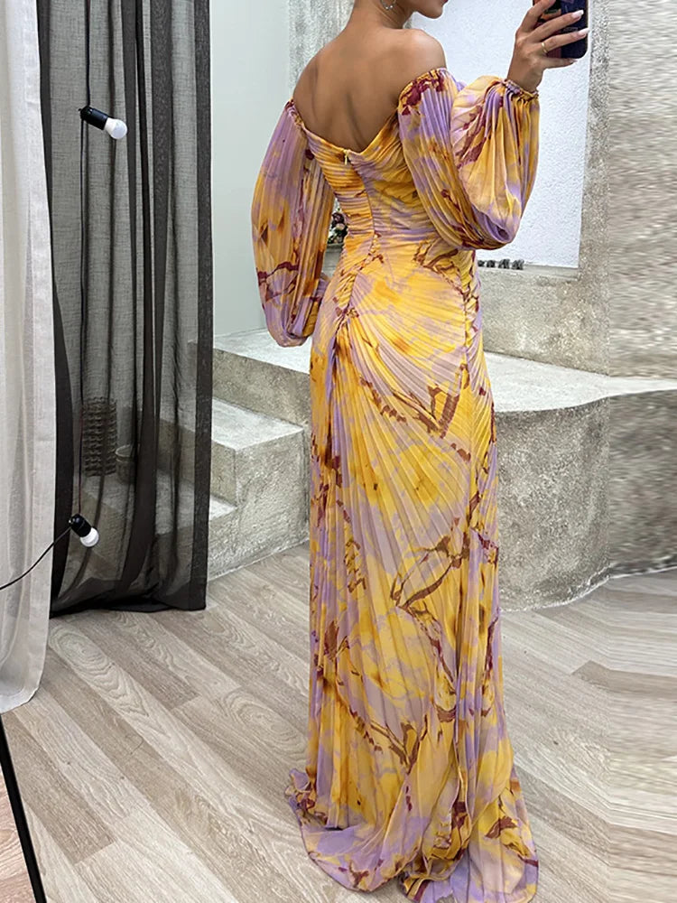 Belvenza | Abito Chic in Tessuto con Scollo a V