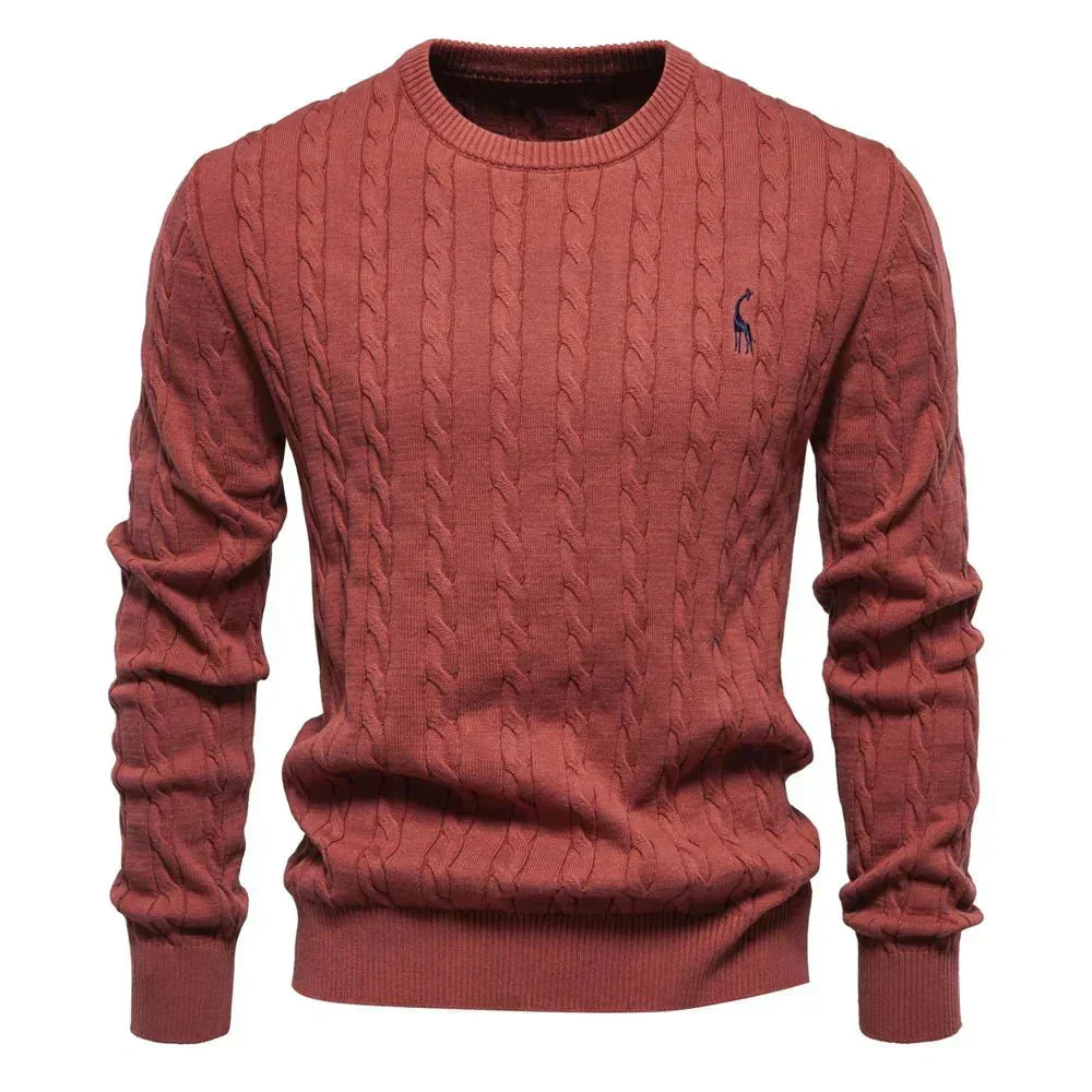 Belvenza | Maglione Moderno in Maglia per Uomo