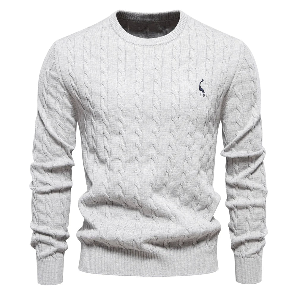 Belvenza | Maglione Moderno in Maglia per Uomo