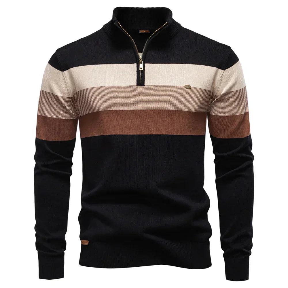Belvenza | Pullover Elegante con Colletto Alto