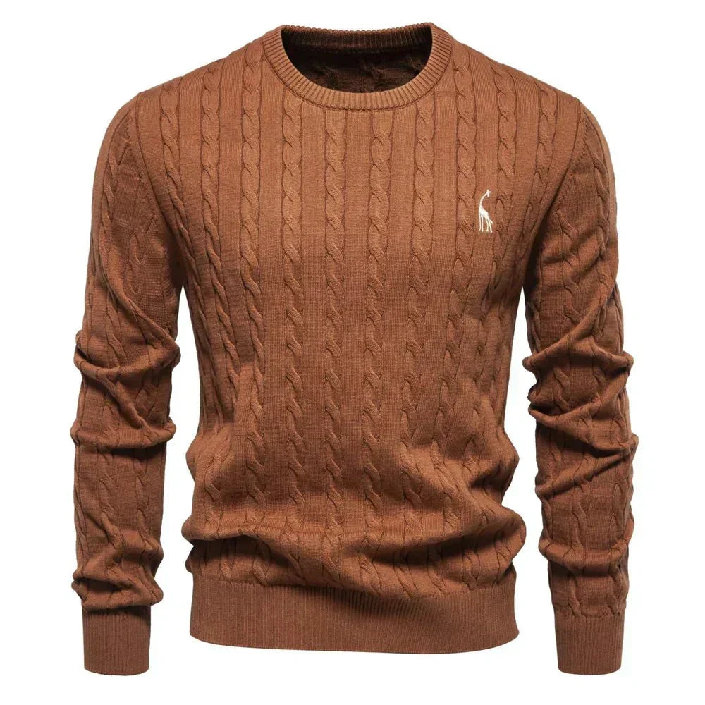 Belvenza | Maglione Moderno in Maglia per Uomo