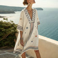 Belvenza | Vestito da Spiaggia Elegante in Tessuto Leggero