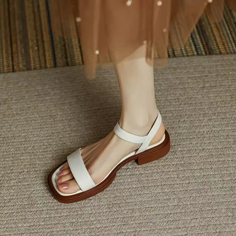 Belvenza | Sandali Eleganti Neri Angelica