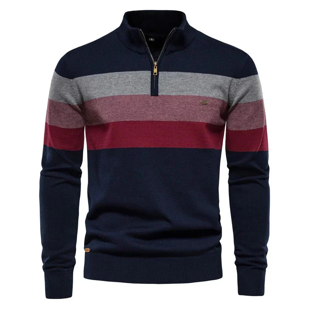 Belvenza | Pullover Elegante con Colletto Alto