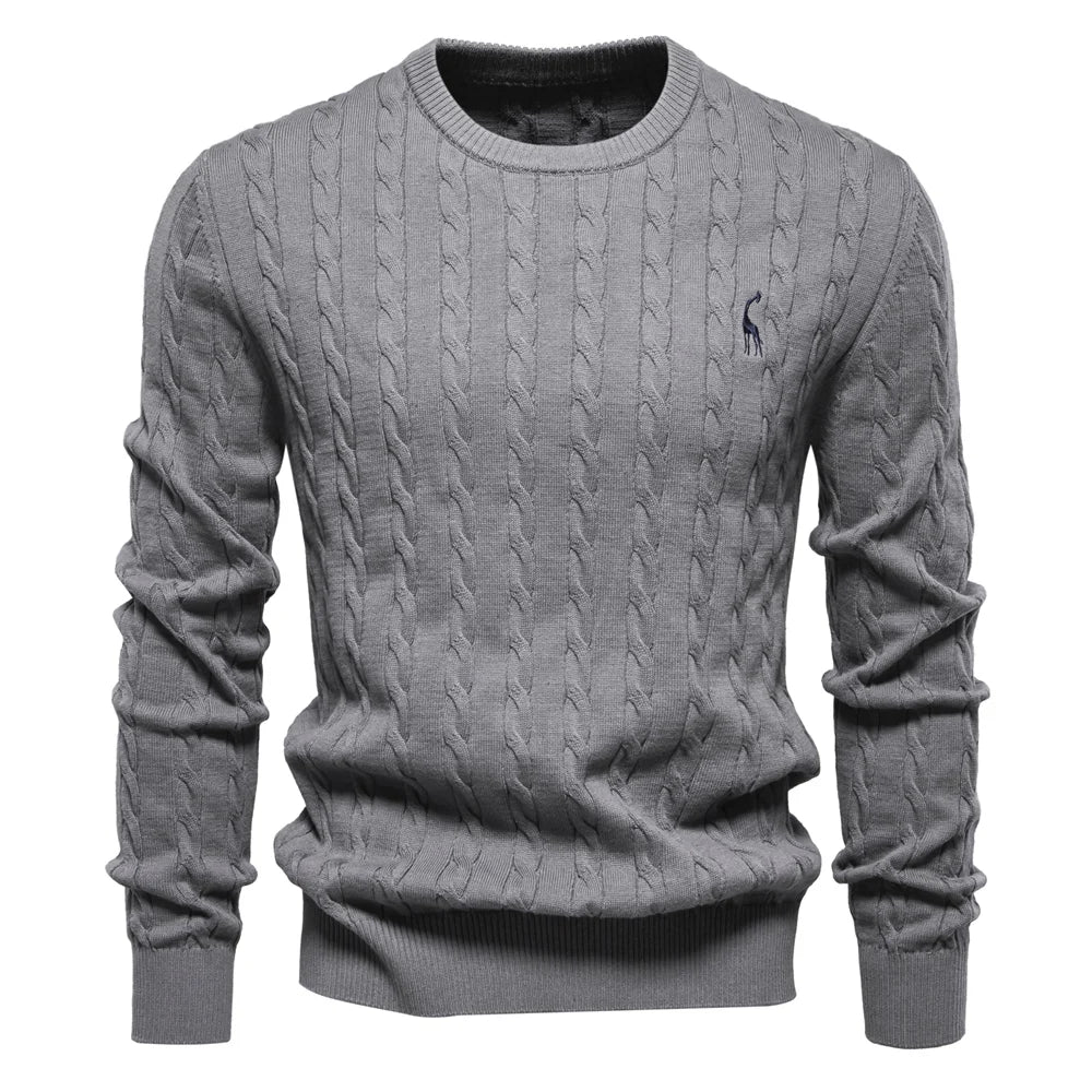 Belvenza | Maglione Moderno in Maglia per Uomo