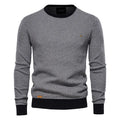 Belvenza | Maglione da Uomo in Cotone con Motivo a Rombi
