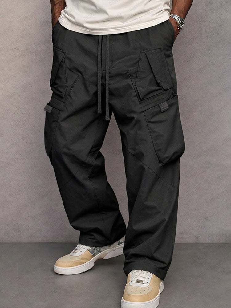 Belvenza | Pantaloni Cargo Utility Fit Dritti
