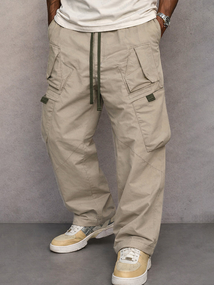 Belvenza | Pantaloni Cargo Utility Fit Dritti