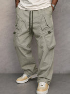 Belvenza | Pantaloni Cargo Utility Fit Dritti